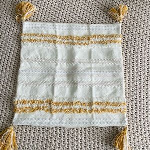 Bohemian Yellow Throw Pillow Case